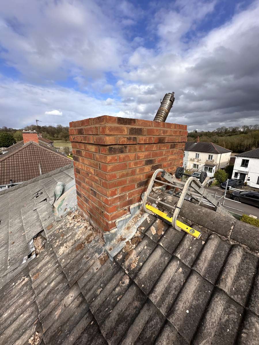 Chimney stack rebuild completed in Skegby