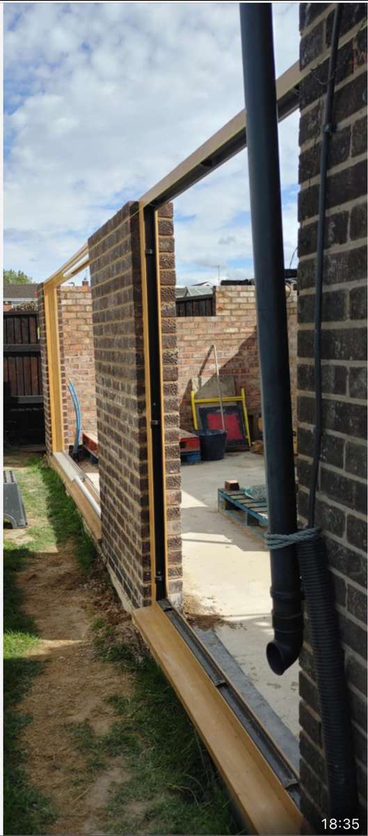 Garden Room Brickwork in Mansfield